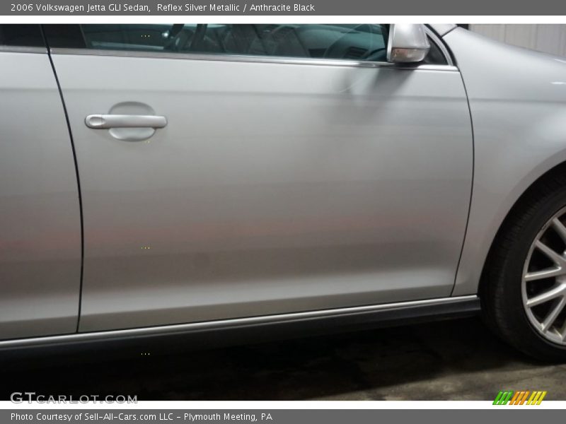 Reflex Silver Metallic / Anthracite Black 2006 Volkswagen Jetta GLI Sedan