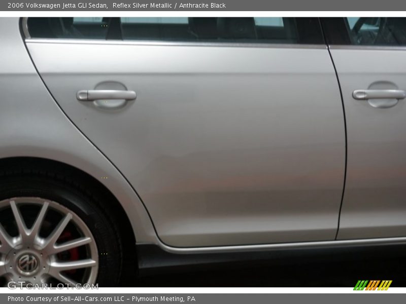 Reflex Silver Metallic / Anthracite Black 2006 Volkswagen Jetta GLI Sedan