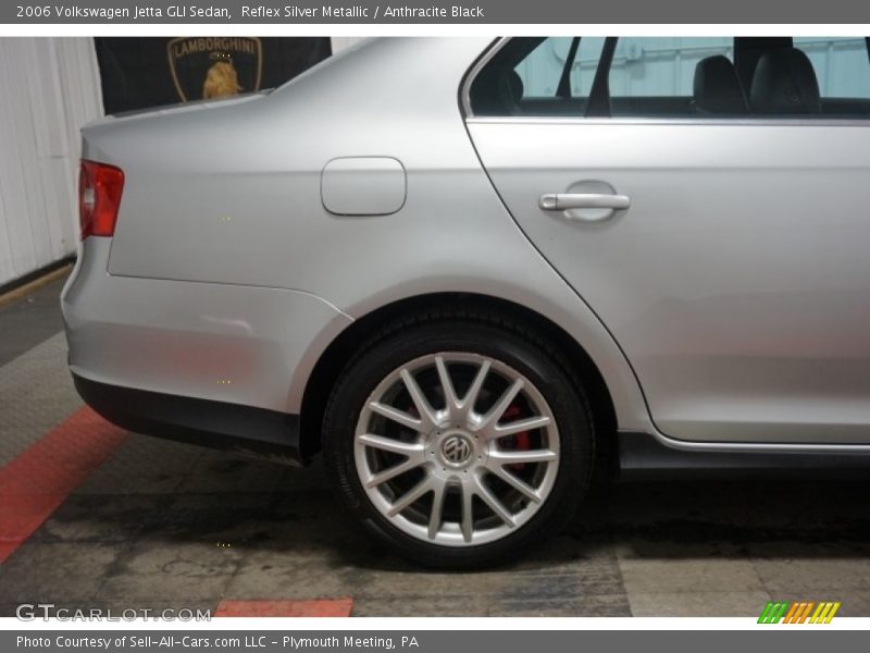 Reflex Silver Metallic / Anthracite Black 2006 Volkswagen Jetta GLI Sedan
