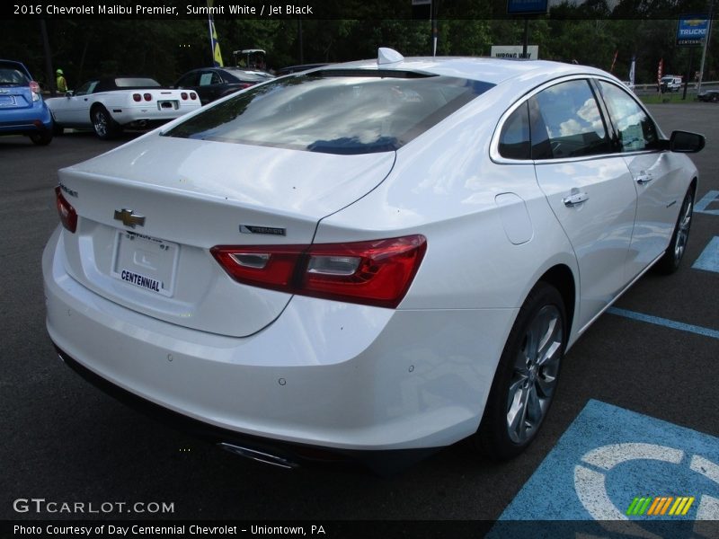 Summit White / Jet Black 2016 Chevrolet Malibu Premier