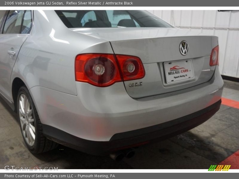 Reflex Silver Metallic / Anthracite Black 2006 Volkswagen Jetta GLI Sedan