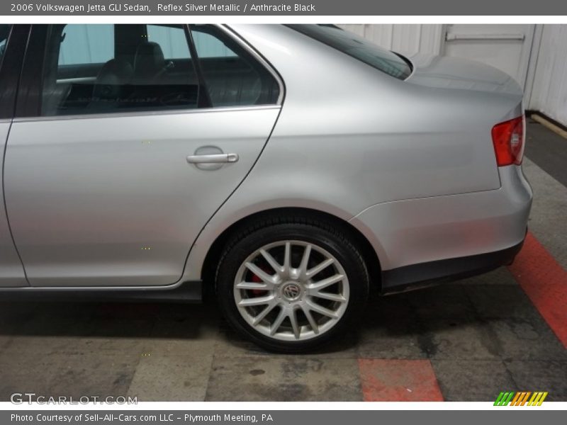 Reflex Silver Metallic / Anthracite Black 2006 Volkswagen Jetta GLI Sedan