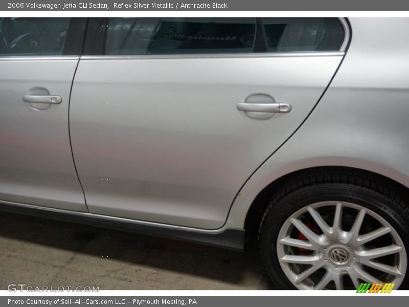 Reflex Silver Metallic / Anthracite Black 2006 Volkswagen Jetta GLI Sedan