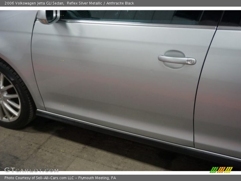 Reflex Silver Metallic / Anthracite Black 2006 Volkswagen Jetta GLI Sedan