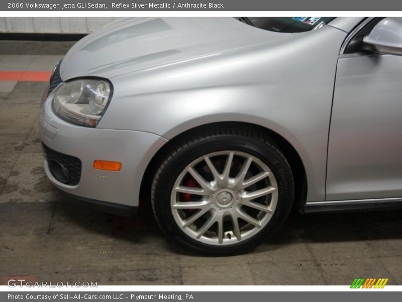 Reflex Silver Metallic / Anthracite Black 2006 Volkswagen Jetta GLI Sedan