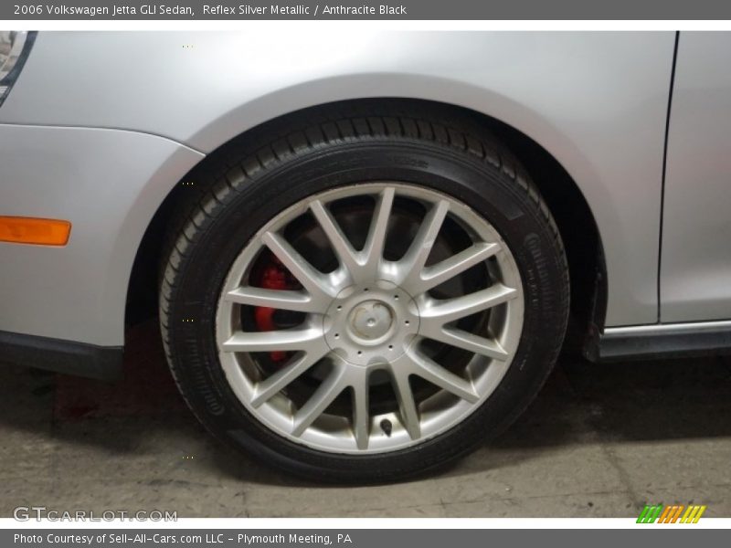 Reflex Silver Metallic / Anthracite Black 2006 Volkswagen Jetta GLI Sedan
