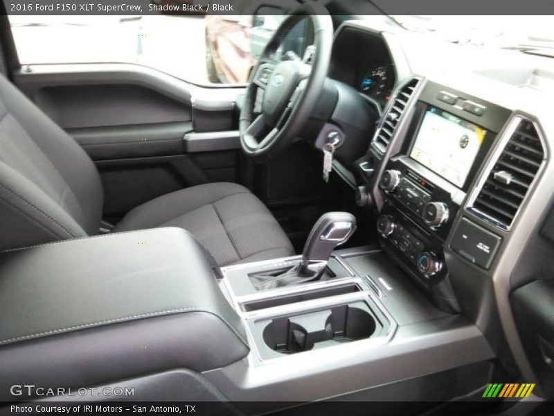 Shadow Black / Black 2016 Ford F150 XLT SuperCrew
