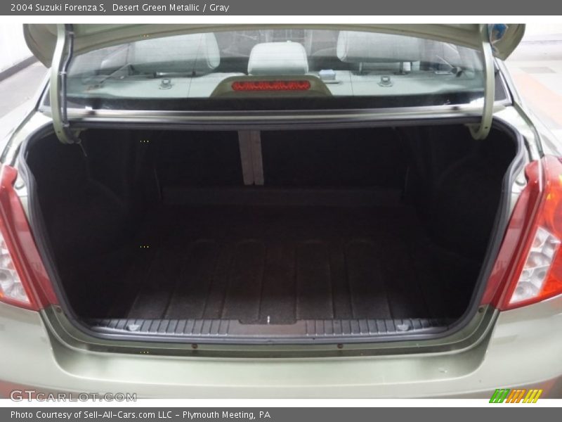 Desert Green Metallic / Gray 2004 Suzuki Forenza S