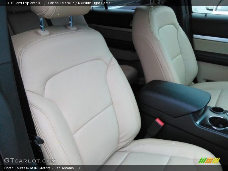 Caribou Metallic / Medium Light Camel 2016 Ford Explorer XLT