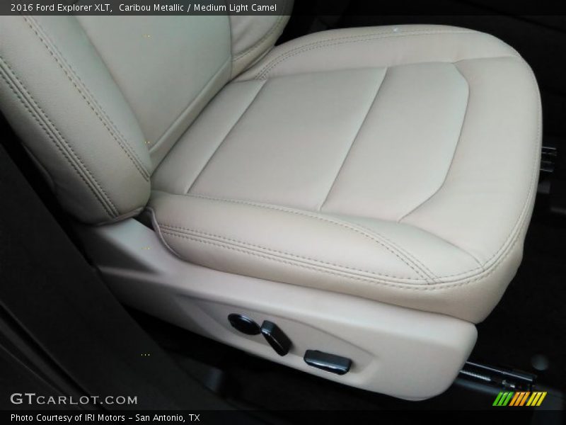 Caribou Metallic / Medium Light Camel 2016 Ford Explorer XLT