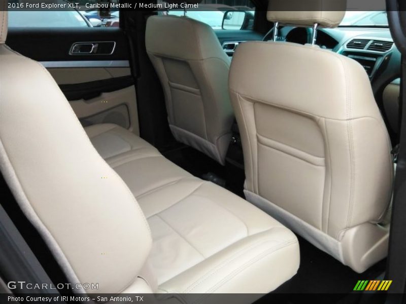 Caribou Metallic / Medium Light Camel 2016 Ford Explorer XLT