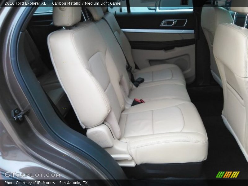 Caribou Metallic / Medium Light Camel 2016 Ford Explorer XLT