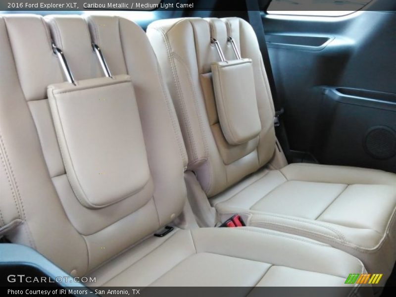 Caribou Metallic / Medium Light Camel 2016 Ford Explorer XLT