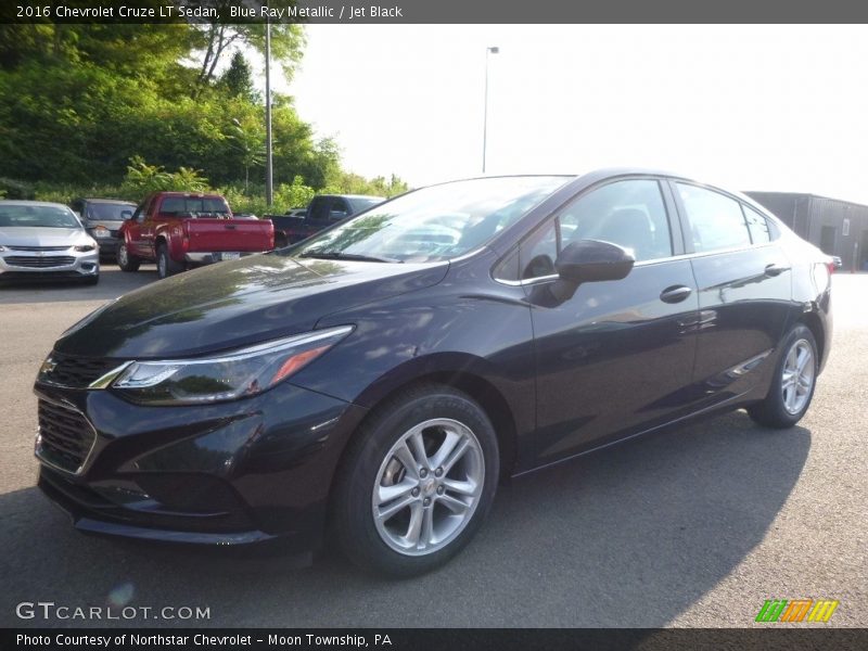 Blue Ray Metallic / Jet Black 2016 Chevrolet Cruze LT Sedan