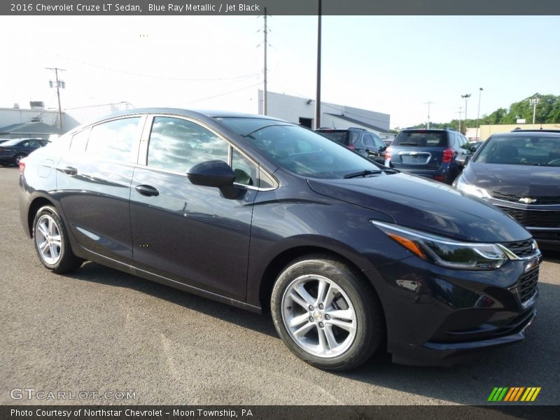 Blue Ray Metallic / Jet Black 2016 Chevrolet Cruze LT Sedan