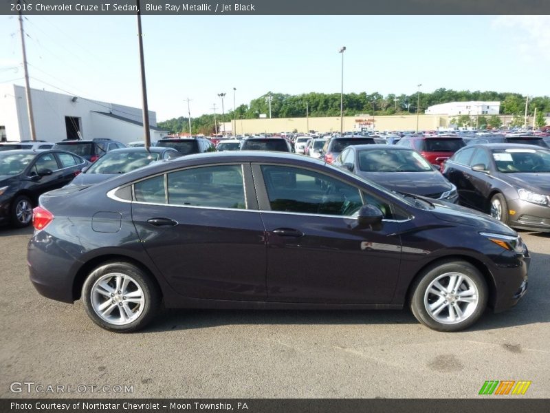 Blue Ray Metallic / Jet Black 2016 Chevrolet Cruze LT Sedan