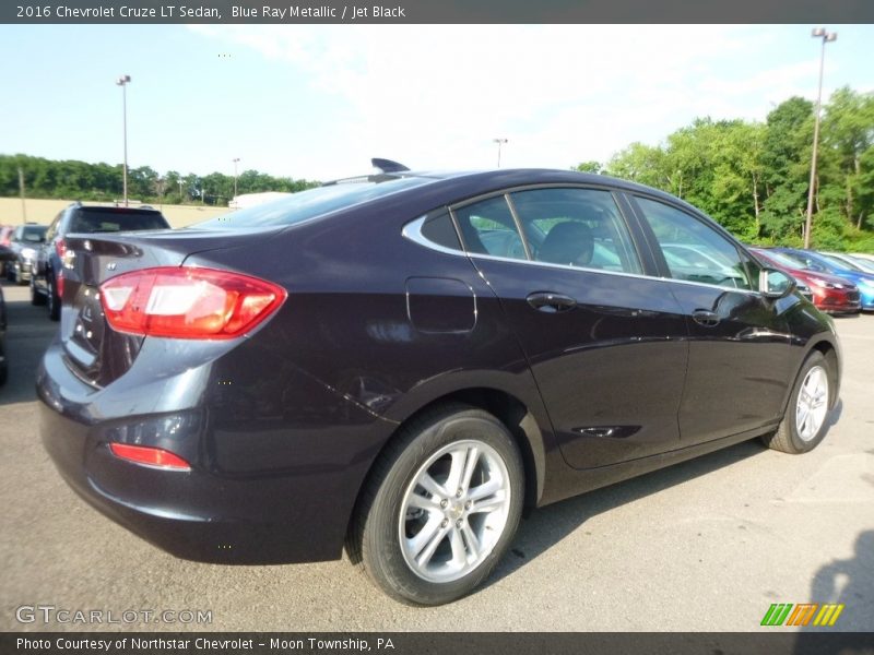 Blue Ray Metallic / Jet Black 2016 Chevrolet Cruze LT Sedan