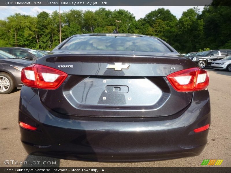 Blue Ray Metallic / Jet Black 2016 Chevrolet Cruze LT Sedan