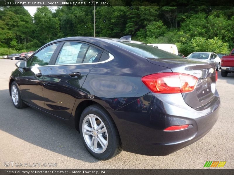 Blue Ray Metallic / Jet Black 2016 Chevrolet Cruze LT Sedan