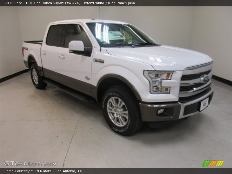 Oxford White / King Ranch Java 2016 Ford F150 King Ranch SuperCrew 4x4