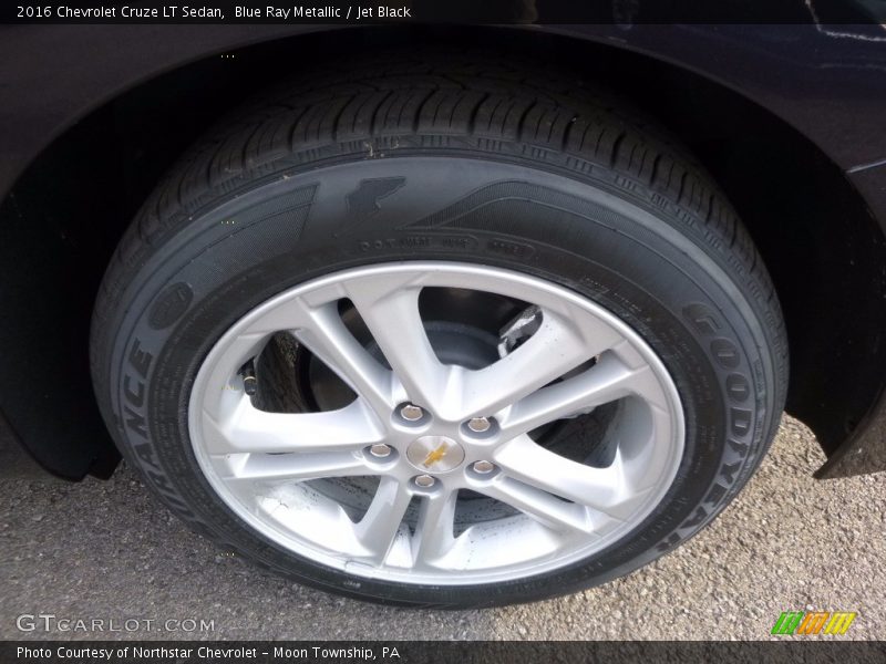 Blue Ray Metallic / Jet Black 2016 Chevrolet Cruze LT Sedan