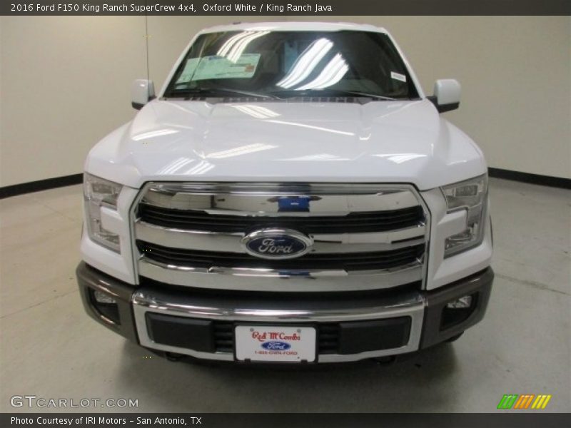 Oxford White / King Ranch Java 2016 Ford F150 King Ranch SuperCrew 4x4