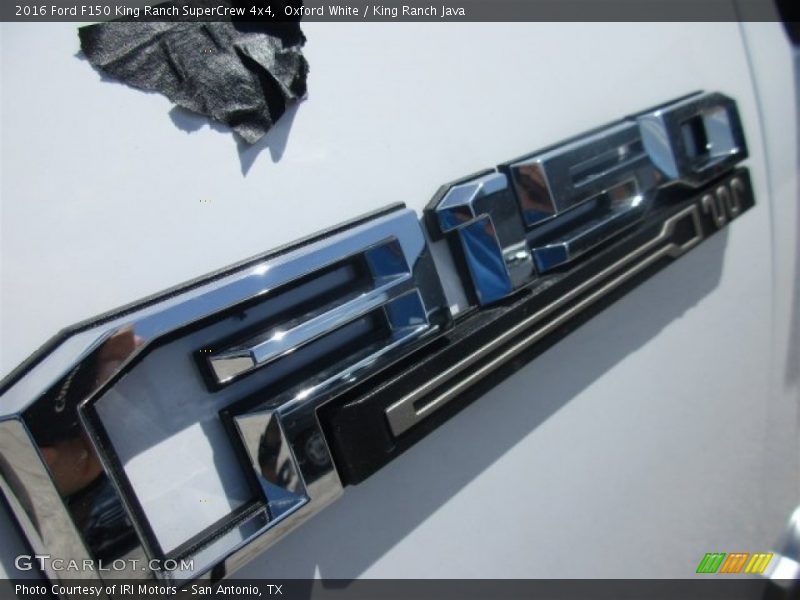 Oxford White / King Ranch Java 2016 Ford F150 King Ranch SuperCrew 4x4