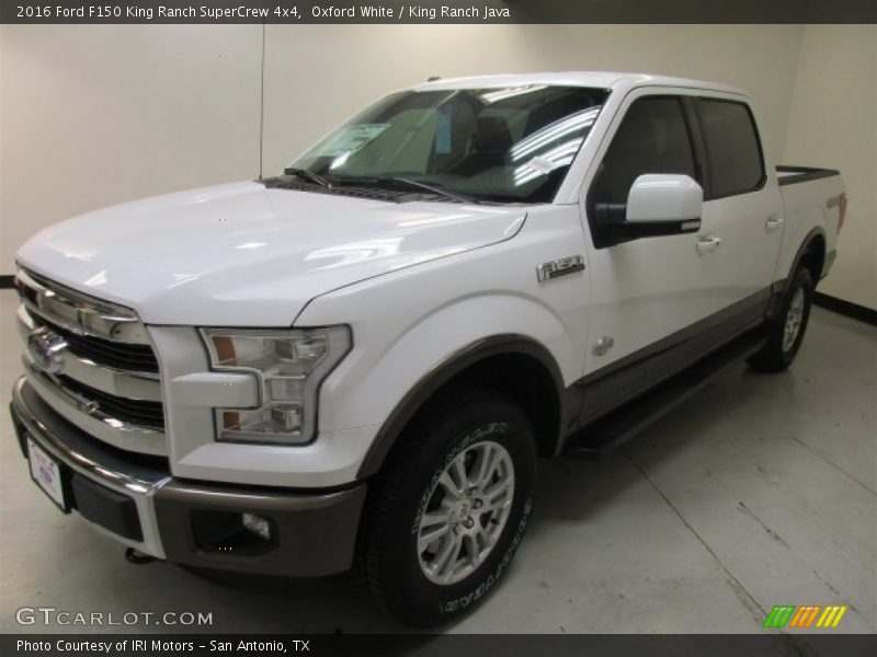 Oxford White / King Ranch Java 2016 Ford F150 King Ranch SuperCrew 4x4