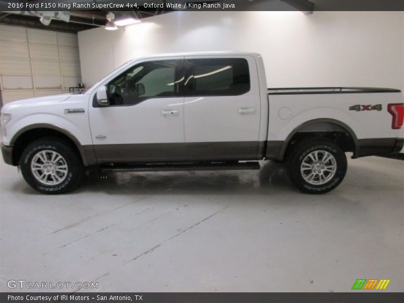 Oxford White / King Ranch Java 2016 Ford F150 King Ranch SuperCrew 4x4