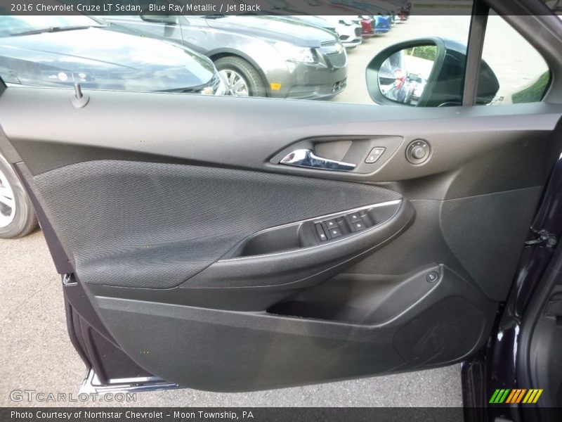 Blue Ray Metallic / Jet Black 2016 Chevrolet Cruze LT Sedan
