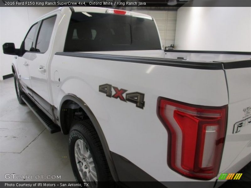 Oxford White / King Ranch Java 2016 Ford F150 King Ranch SuperCrew 4x4