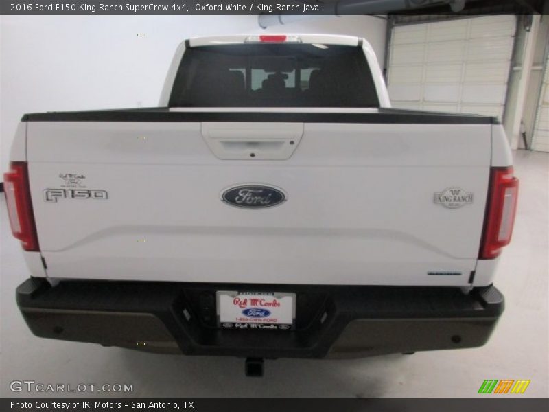 Oxford White / King Ranch Java 2016 Ford F150 King Ranch SuperCrew 4x4