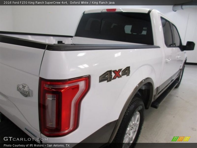Oxford White / King Ranch Java 2016 Ford F150 King Ranch SuperCrew 4x4
