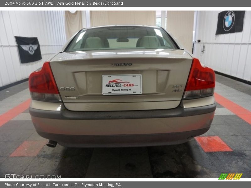 Ash Gold Metallic / Beige/Light Sand 2004 Volvo S60 2.5T AWD