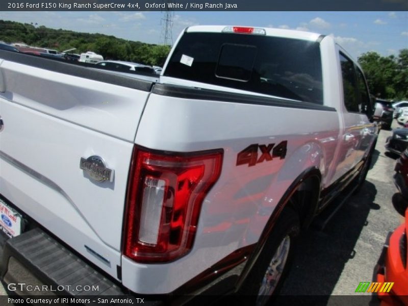 Oxford White / King Ranch Java 2016 Ford F150 King Ranch SuperCrew 4x4