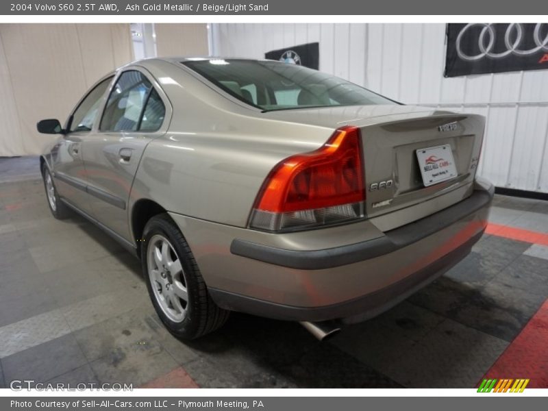 Ash Gold Metallic / Beige/Light Sand 2004 Volvo S60 2.5T AWD