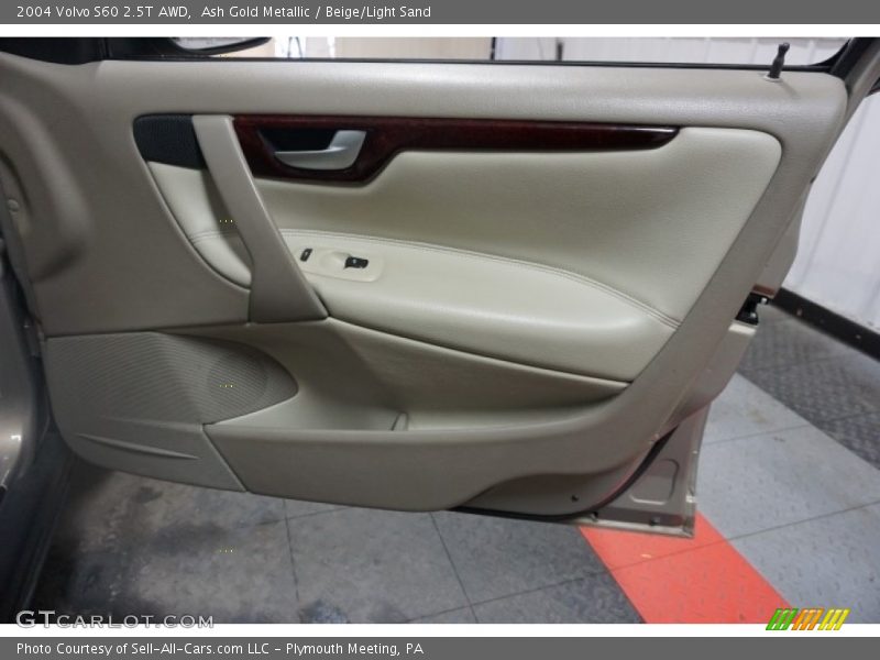 Ash Gold Metallic / Beige/Light Sand 2004 Volvo S60 2.5T AWD