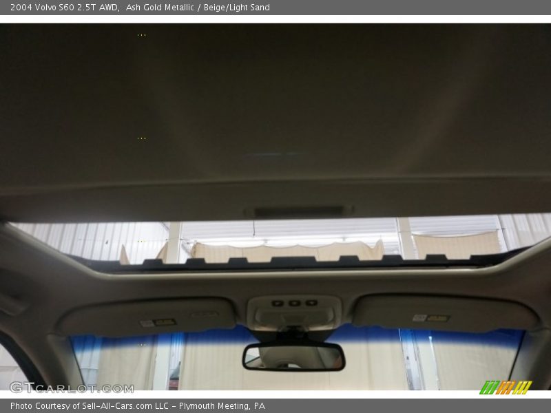 Ash Gold Metallic / Beige/Light Sand 2004 Volvo S60 2.5T AWD