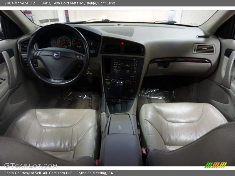 Ash Gold Metallic / Beige/Light Sand 2004 Volvo S60 2.5T AWD