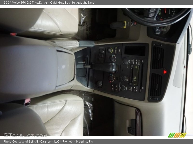 Ash Gold Metallic / Beige/Light Sand 2004 Volvo S60 2.5T AWD
