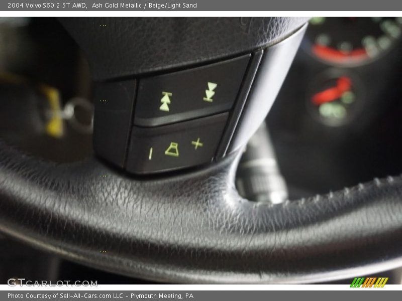 Ash Gold Metallic / Beige/Light Sand 2004 Volvo S60 2.5T AWD