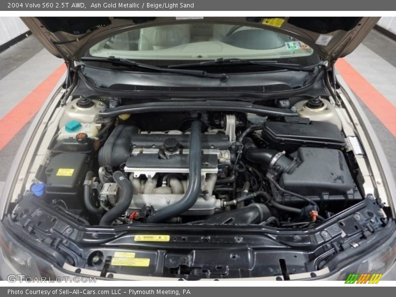 Ash Gold Metallic / Beige/Light Sand 2004 Volvo S60 2.5T AWD