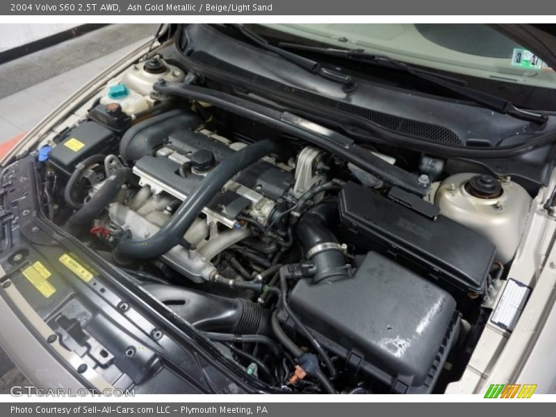 Ash Gold Metallic / Beige/Light Sand 2004 Volvo S60 2.5T AWD