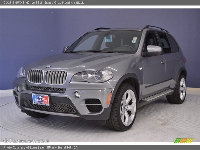 Space Gray Metallic / Black 2013 BMW X5 xDrive 35d