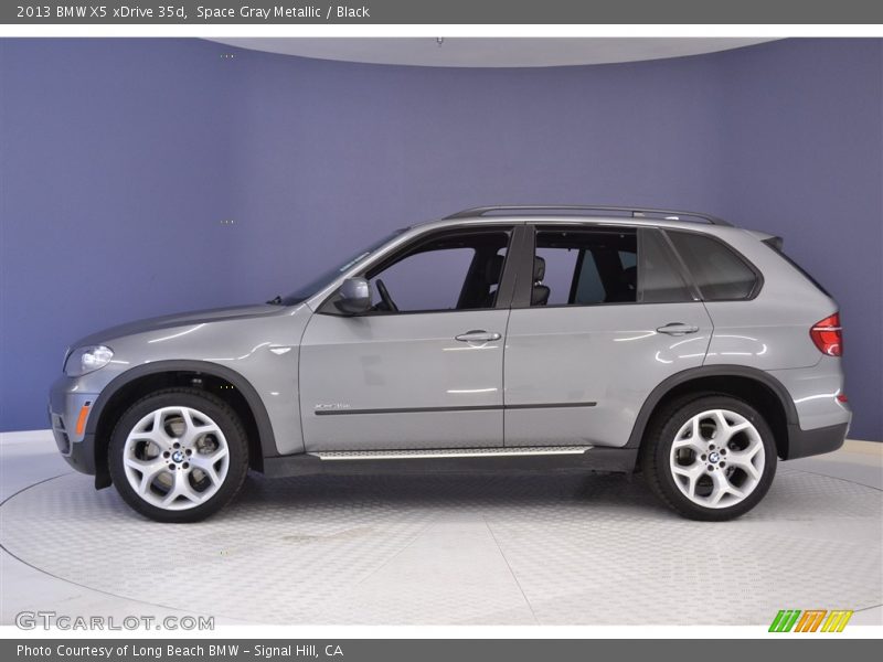 Space Gray Metallic / Black 2013 BMW X5 xDrive 35d
