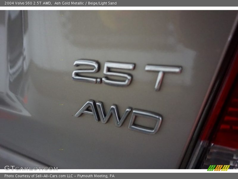 Ash Gold Metallic / Beige/Light Sand 2004 Volvo S60 2.5T AWD