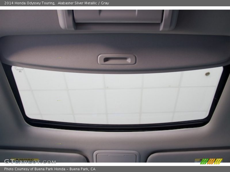 Alabaster Silver Metallic / Gray 2014 Honda Odyssey Touring