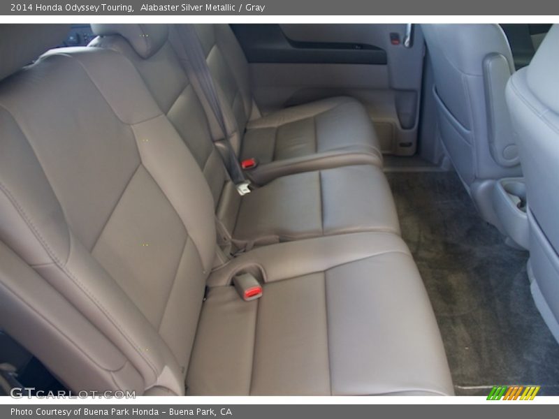 Alabaster Silver Metallic / Gray 2014 Honda Odyssey Touring