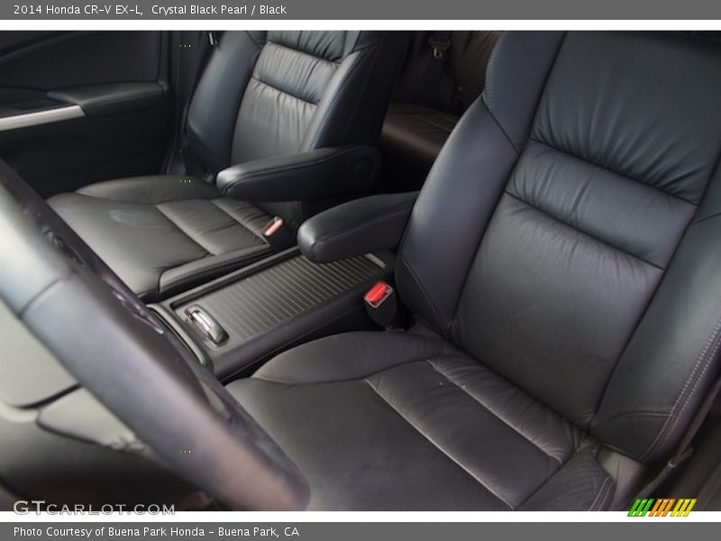 Crystal Black Pearl / Black 2014 Honda CR-V EX-L