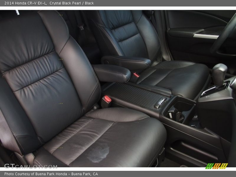Crystal Black Pearl / Black 2014 Honda CR-V EX-L